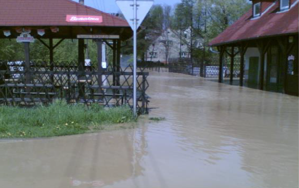 Povodně v Klimkovicích v roce 2008