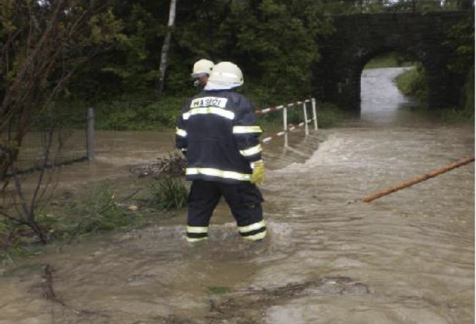 Povodně v Klimkovicích v roce 2010