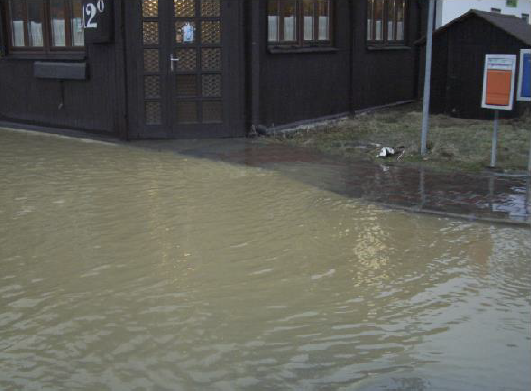 Povodeň v Klimkovicích v roce 2006