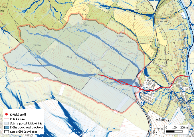 Kritické povodí Sedlešovice