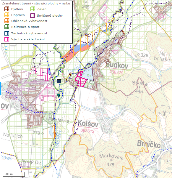 Mapa povodňového rizika