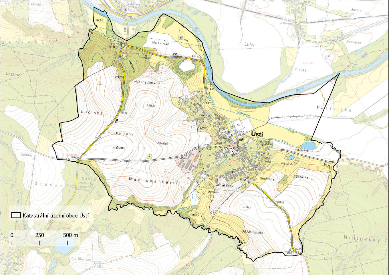 Přehledová mapa