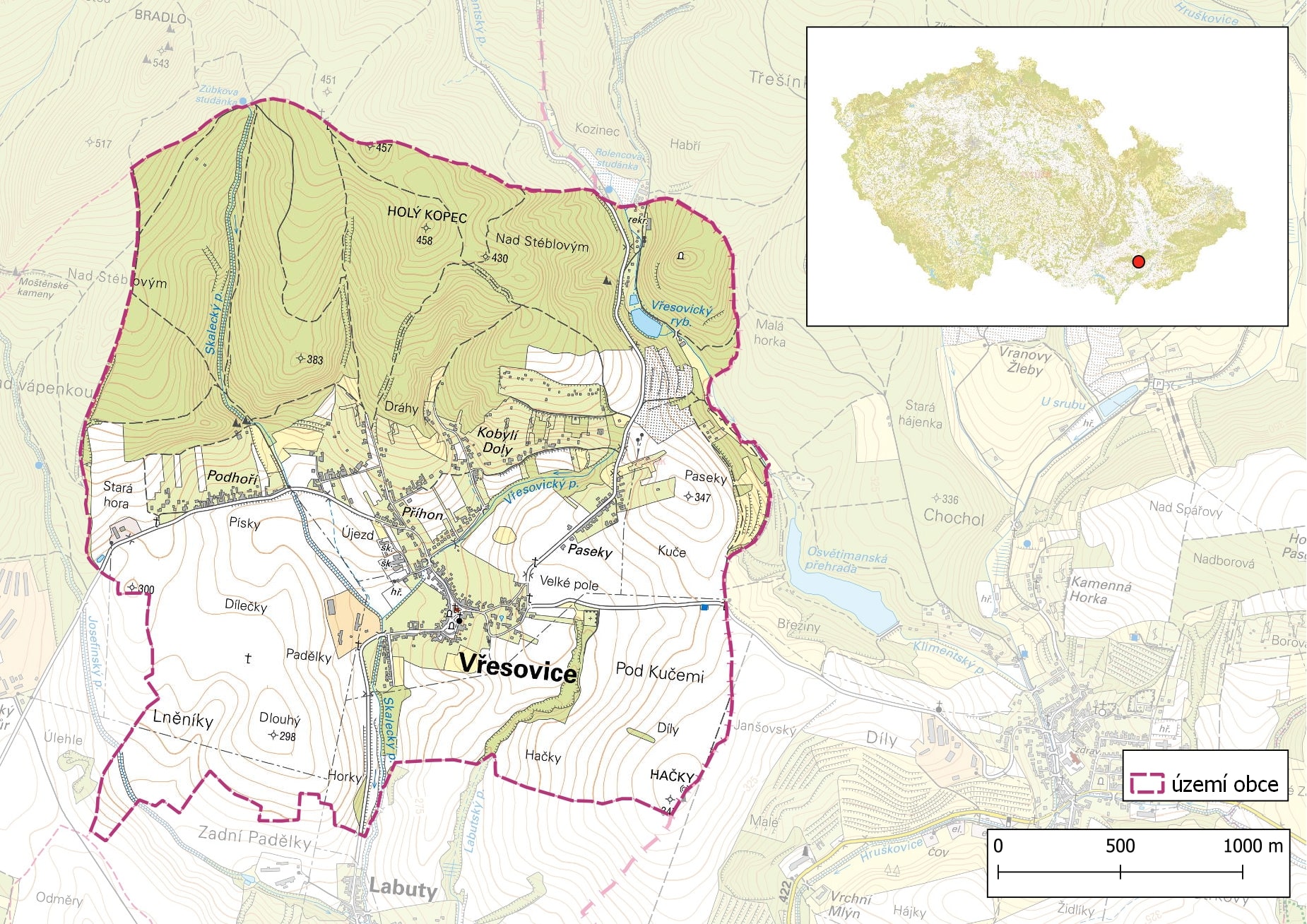 Přehledová mapa