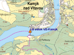 VD Kamýk odtok (Vltava)