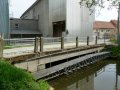 Pravá větev Vojkovického náhona přivádějící vodu k MVE v areálu mlýna