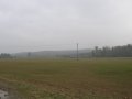 Inundace Bečvy - pohled od železniční stanice směrem k Bečvě