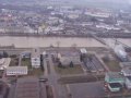 Letecký pohled na střed města Přerov