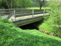 Betonová mostní konstrukce na Pucovském potoce v ř. km 0,09