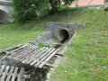 Vyústění zatrubnění vodního toku LP LP Oslavy v km 34,5