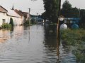 Zastávka autobusu, červenec 1997