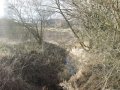 Bytízský potok, pohled z mostku u objektu č. p. 1