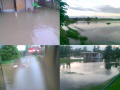 Záběry z povodní v roce 2012