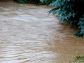 Povodně v roce 2019, pohled na výtok z Návesníku po proudu