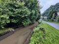 Křížení vodních toků v katastru Hodoňovice