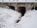 most přes řeku Blata severně mezi Těšeticemi a místní částí Vojnice