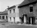 Povodeň 13. srpna 1951 - domy na nám. Míru