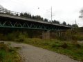 Most přes vodní tok Lužnice pro železniční dopravu