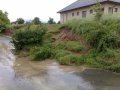 Povodeň v roce 2010 - sesuv půdy u č. p. 377 (v místě sesuvu stojí v současnosti dům)