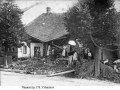 povodeň 1914 - náměstí, dům č.p. 178