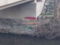 Detail na vyznačené SPA na mostě ve směru na Vykáň