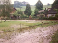 Povodně v obci Poříčí u Litomyšle v roce 2002