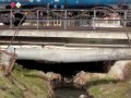 Kritické místo - zúžený profil železničního mostu na Butovickém potoce