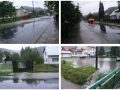 Fotodokumentace z povodně v září 2007. Zdroj: Fotoarchiv obcí mikroregionu Bystřička