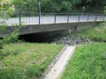 Most na ul. Křížkovského nedaleko objektu č. p. 138/27