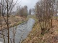 Charakter koryta Kamenice - ulice za mostem