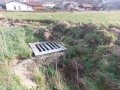 Kritické místo - vpusť z pole nad ulici Luční