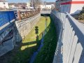Charakter vodního toku Hradečky u hasičské zbrojnice
