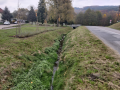 Charakter koryta přítoku Březůveckého potoka
