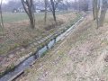 Charakter Šilheřovického potoka v dolní části obce