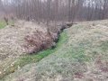 Charakter bezejmenného toku v ulici Horní