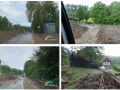 Fotodokumentace bleskové povodně v obci Malá Bystřice ze dne 5. 6. 2019