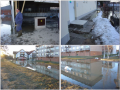 Fotodokumentace z povodně ve městě Moravské Budějovice v březnu 2006