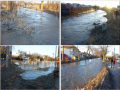 Fotodokumentace z povodně ve městě Moravské Budějovice v březnu 2006