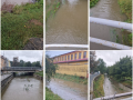 Fotodokumentace z povodně ve městě Moravské Budějovice v září 2024