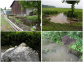 Fotodokumentace z povodně v obci Břest v roce 2010