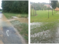 Fotodokumentace povodně v obci Machová, září 2024