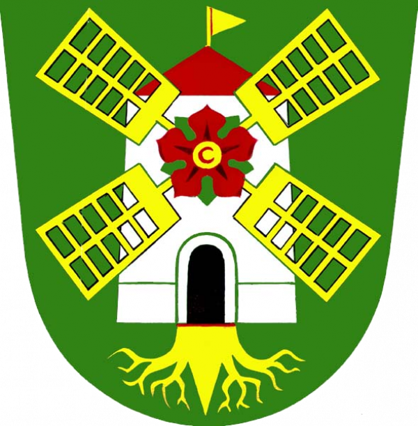 Erb obce Kořenec