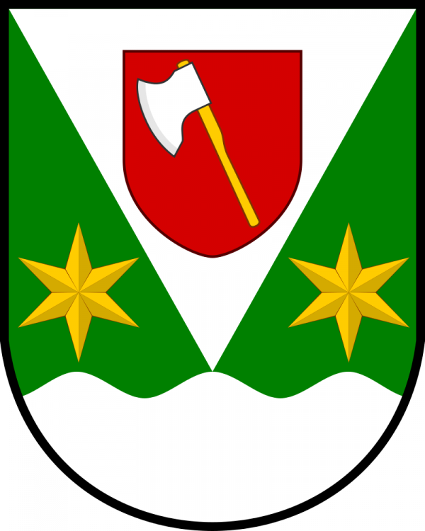 Erb obce Štítná nad Vláří-Popov
